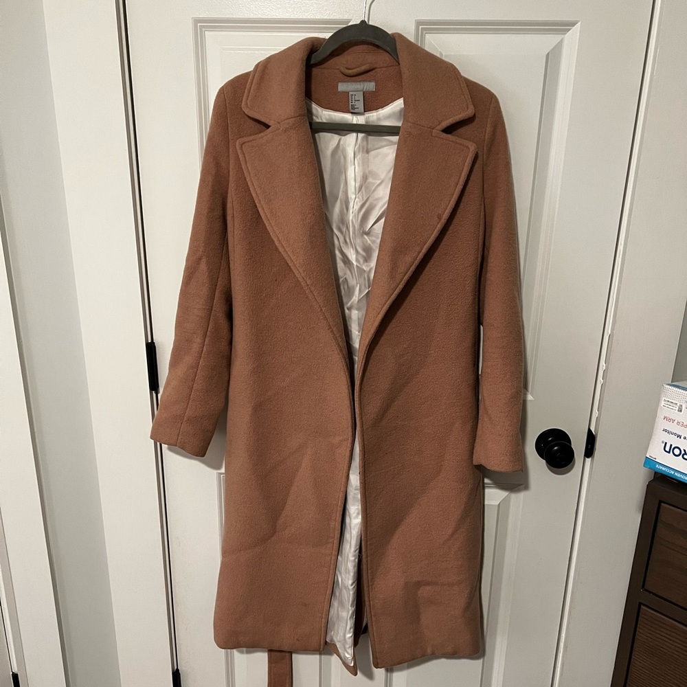 Tan Pea Coat